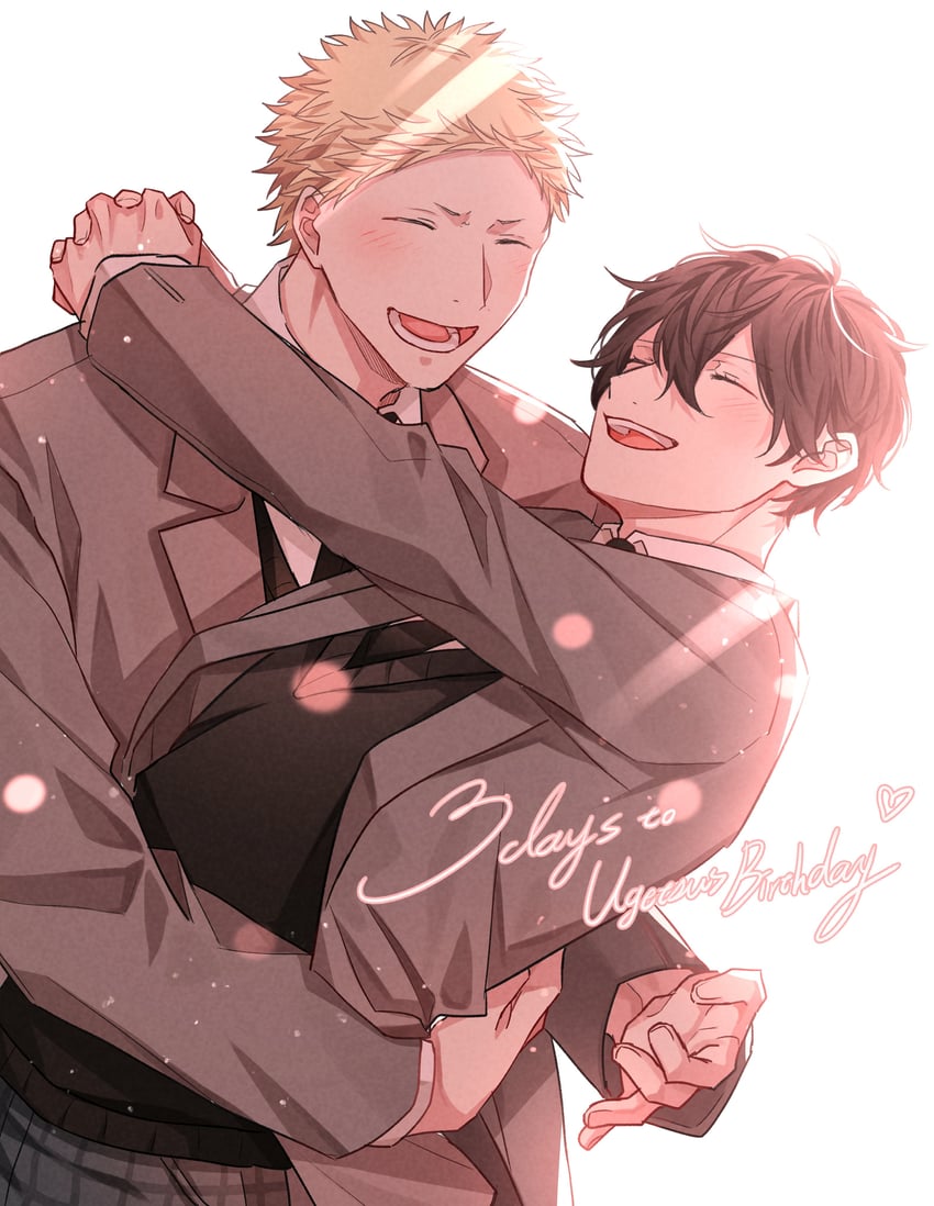 murata ugetsu and kaji akihiko (given) drawn by pinoli_(pinoli66)