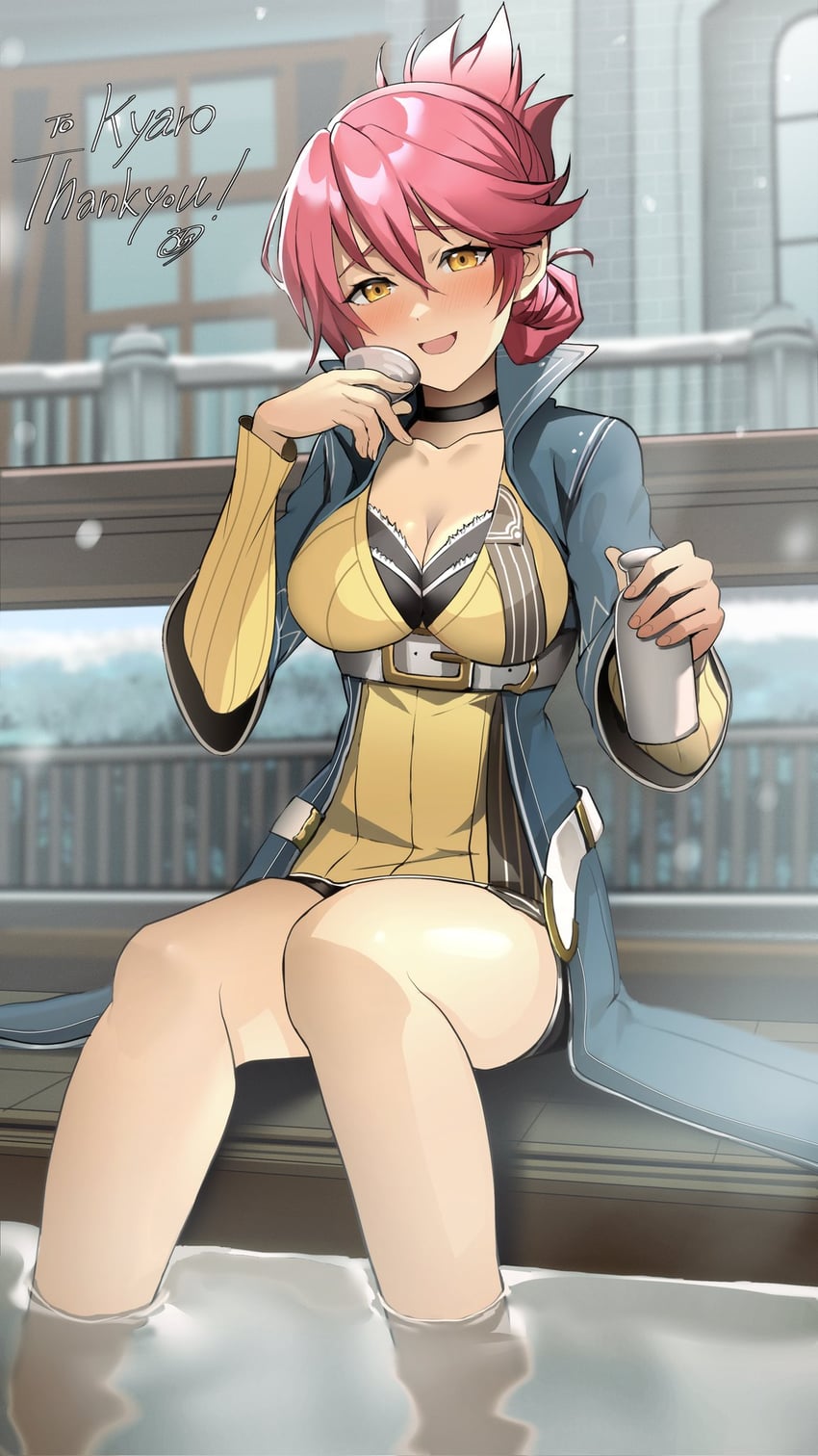 sara valestein (eiyuu densetsu and 2 more) drawn by 364ing