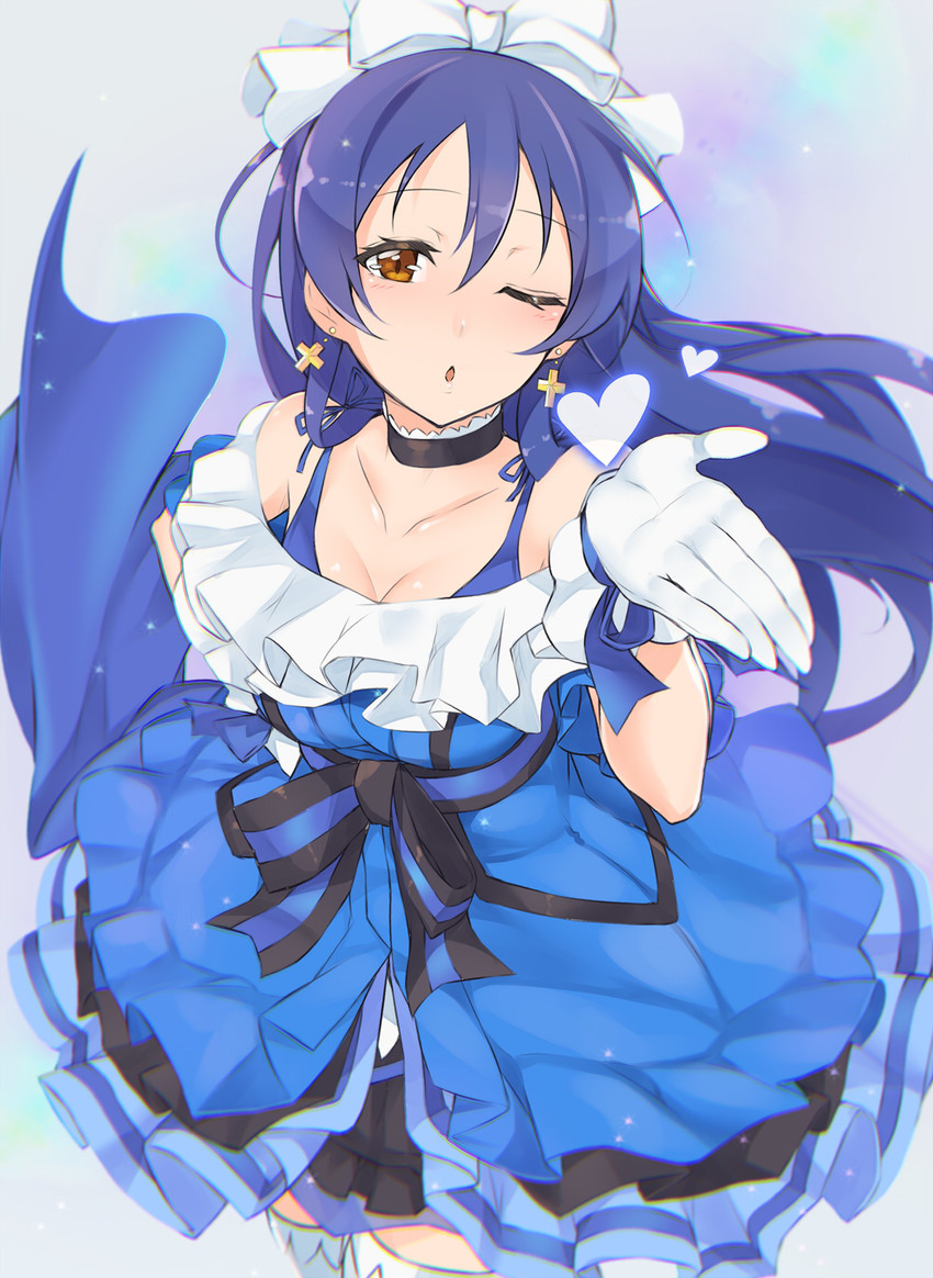 sonoda umi (love live! and 1 more) drawn by makita_(twosidegekilove)