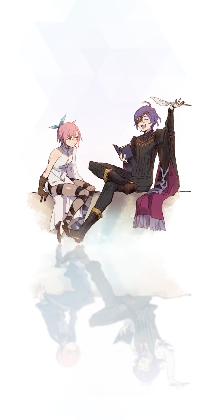 tachibana kisa and neji kokuto (jack jeanne) drawn by mirei_kh13