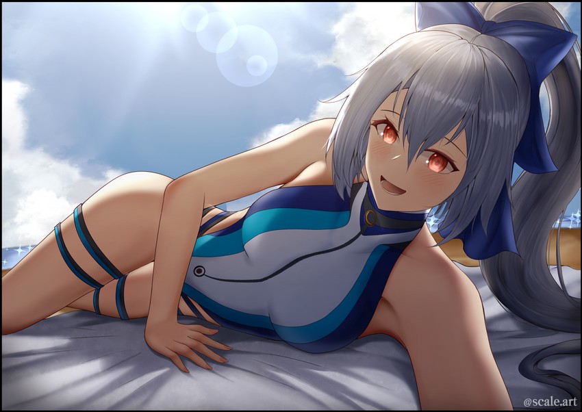 tomoe gozen (fate and 1 more) drawn by rayleigh_scale
