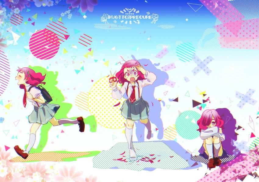 nono hana (precure and 1 more) drawn by maruse_(hica_light)