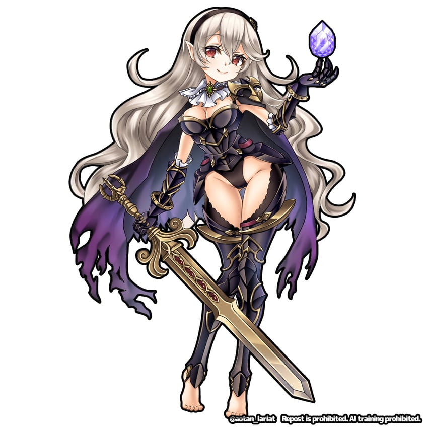 female corrin (fire emblem and 2 more) drawn by yukiomi_haku