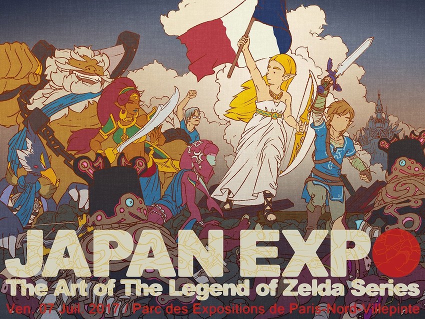 link, princess zelda, mipha, urbosa, revali, and 3 more (the legend of zelda and 2 more)