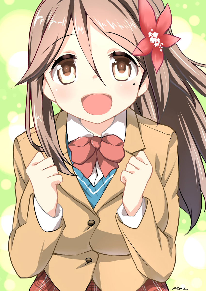 shimamura uzuki and amagi (kantai collection and 2 more) drawn by ryuki_(ryukisukune)