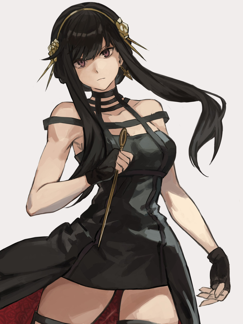 yor briar (spy x family) drawn by hashibiro_kou_(garapiko_p)