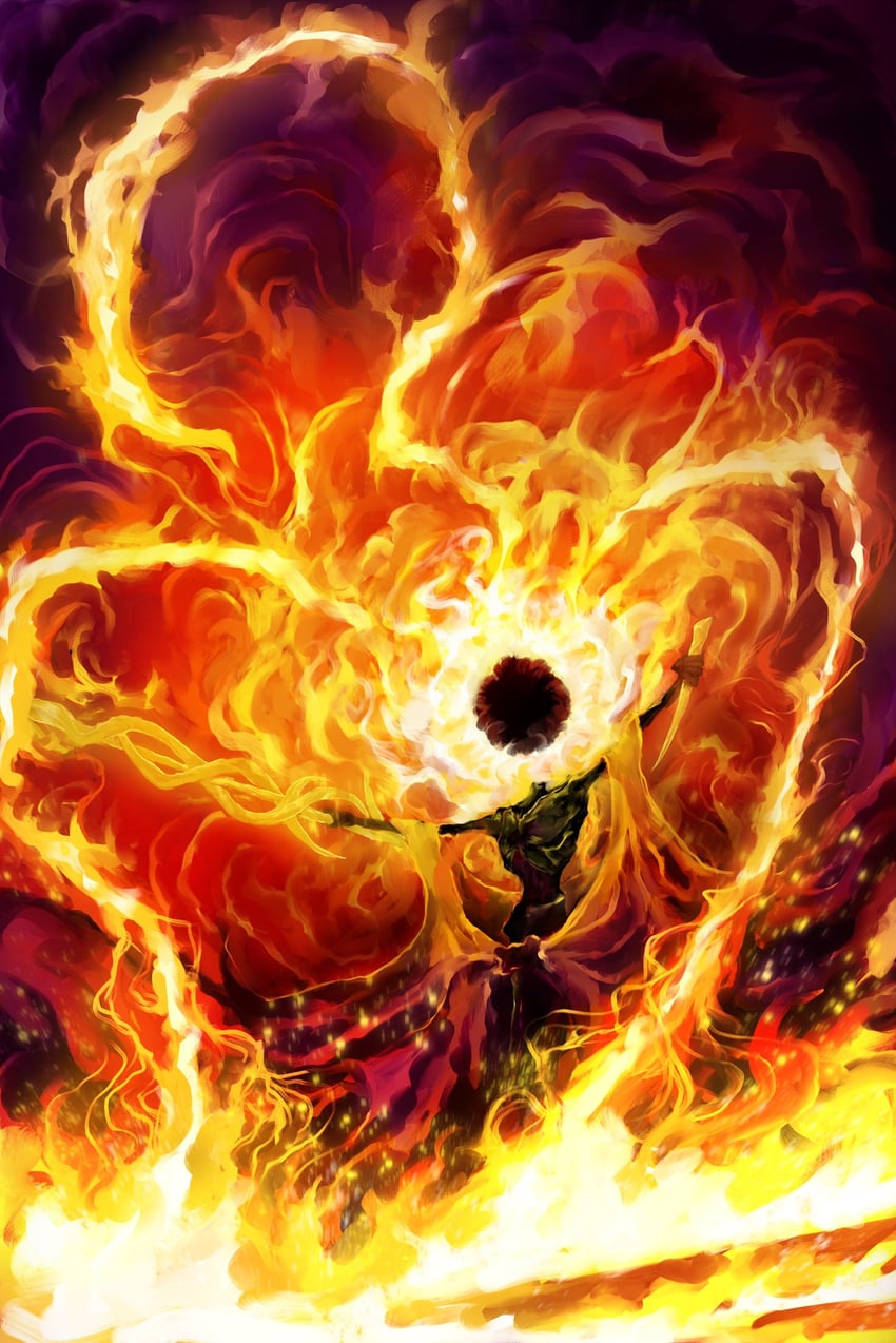 midra lord of frenzied flame (elden ring and 1 more) drawn by alivewake