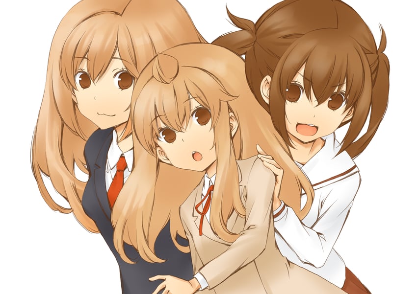 minami kana, minami chiaki, and minami haruka (minami-ke) drawn by sakuraba_koharu