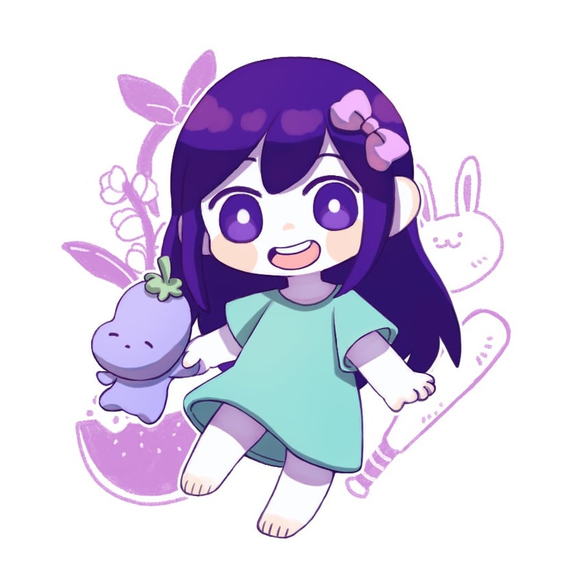 aubrey and mr. plantegg (omori) drawn by banka_(200009813)