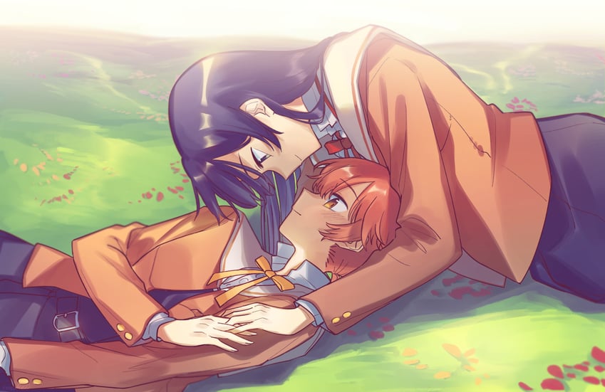 koito yuu and nanami touko (yagate kimi ni naru) drawn by kei_(hasukeii)