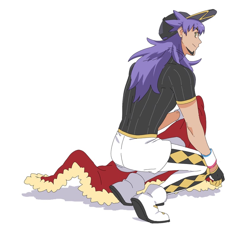 leon (pokemon and 1 more) drawn by ch_walnut