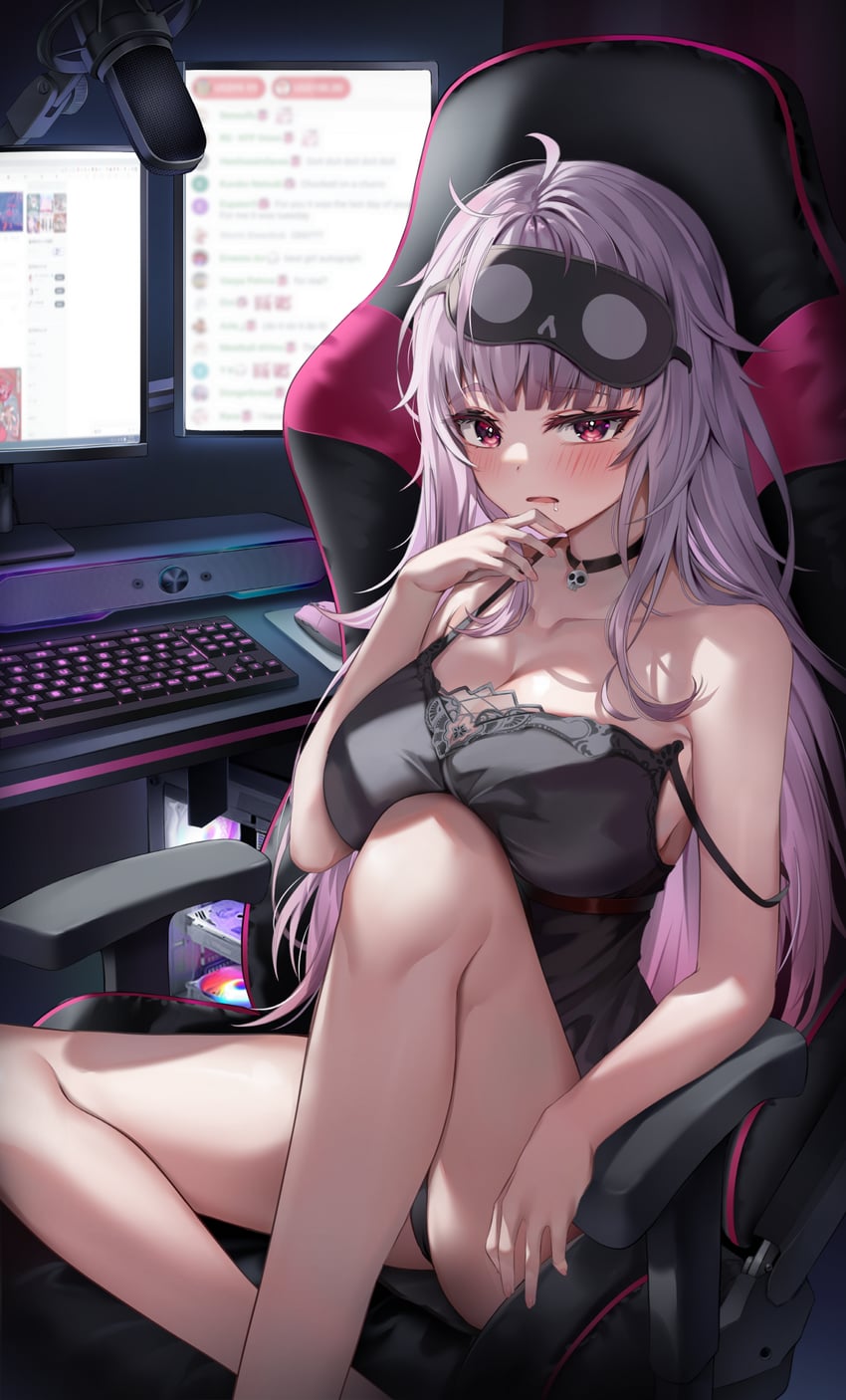 mori calliope (hololive and 1 more) drawn by shuvi_(shuvi1125)