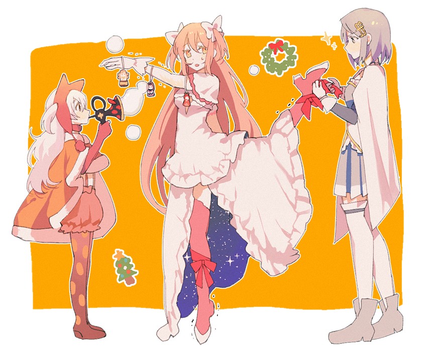 akemi homura, kaname madoka, miki sayaka, sakura kyoko, tomoe mami, and 2 more (mahou shoujo madoka magica and 1 more) drawn by pc_(z_yu)