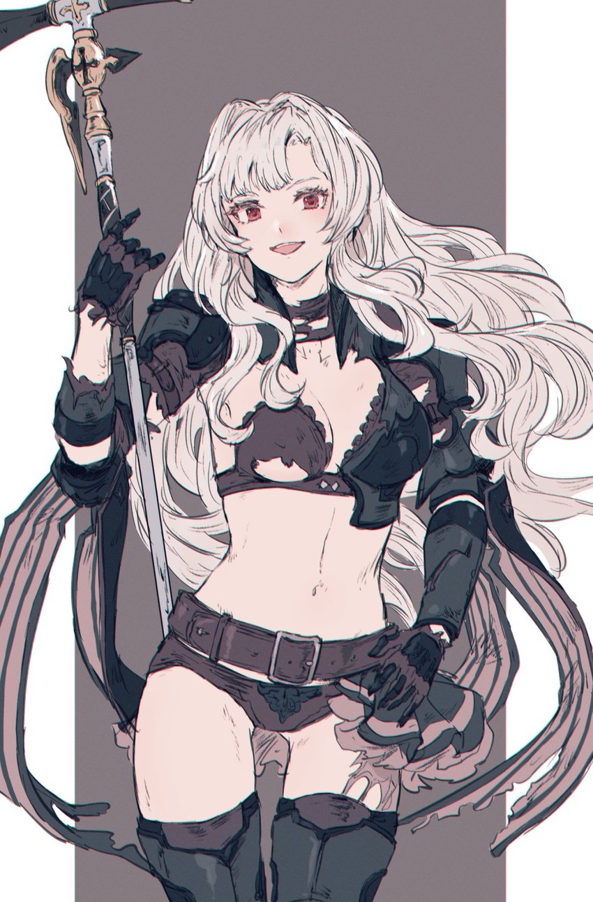zeta and alter ego malevolent (granblue fantasy) drawn by hibana_(hibana_ztlv)
