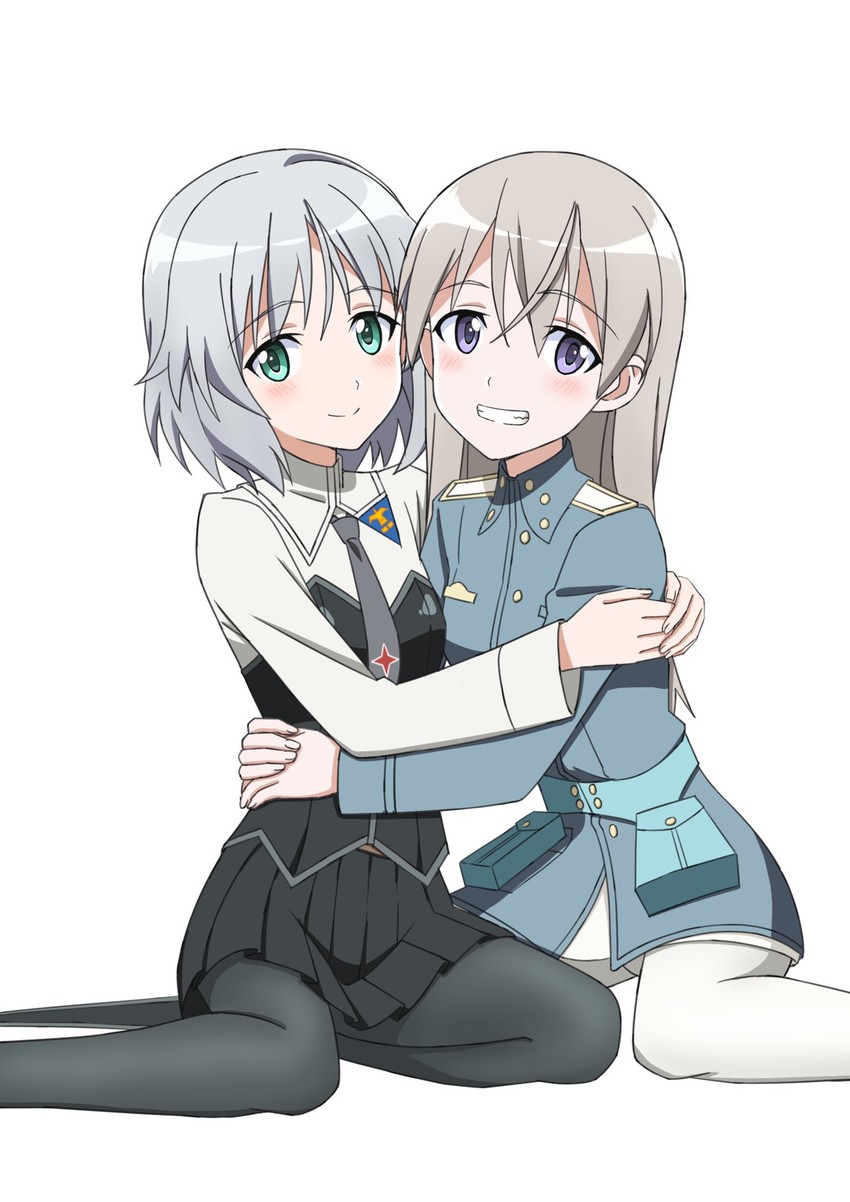 sanya v. litvyak and eila ilmatar juutilainen (world witches series and 1 more) drawn by kanata_mako