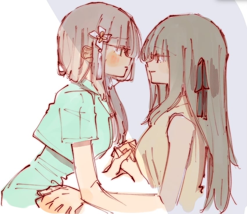 kuo shenlin and wang yujia (assault lily) drawn by rui_rui_rui0122