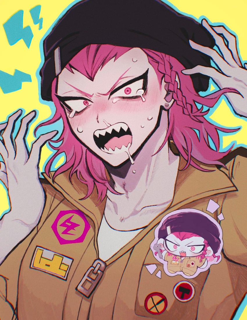 soda kazuichi (danganronpa and 1 more) drawn by kani_no_shiru