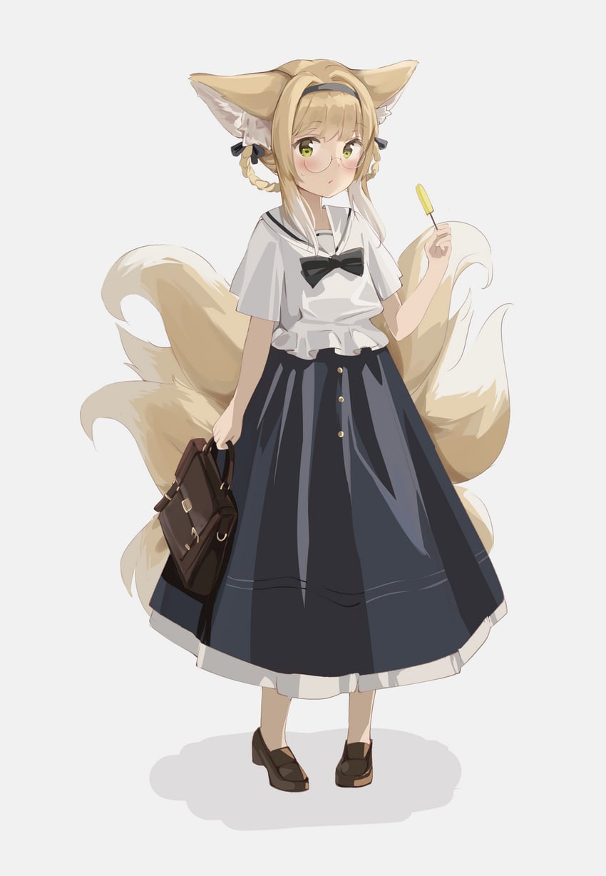 suzuran (arknights) drawn by haruka_poi