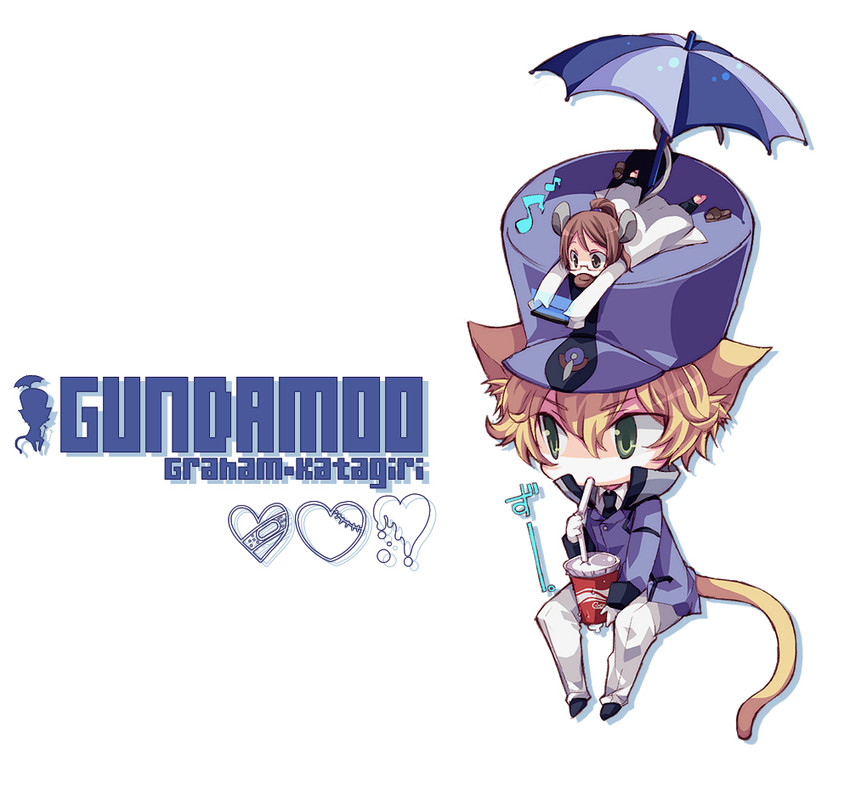 graham aker and billy katagiri (gundam and 1 more) drawn by otsuo
