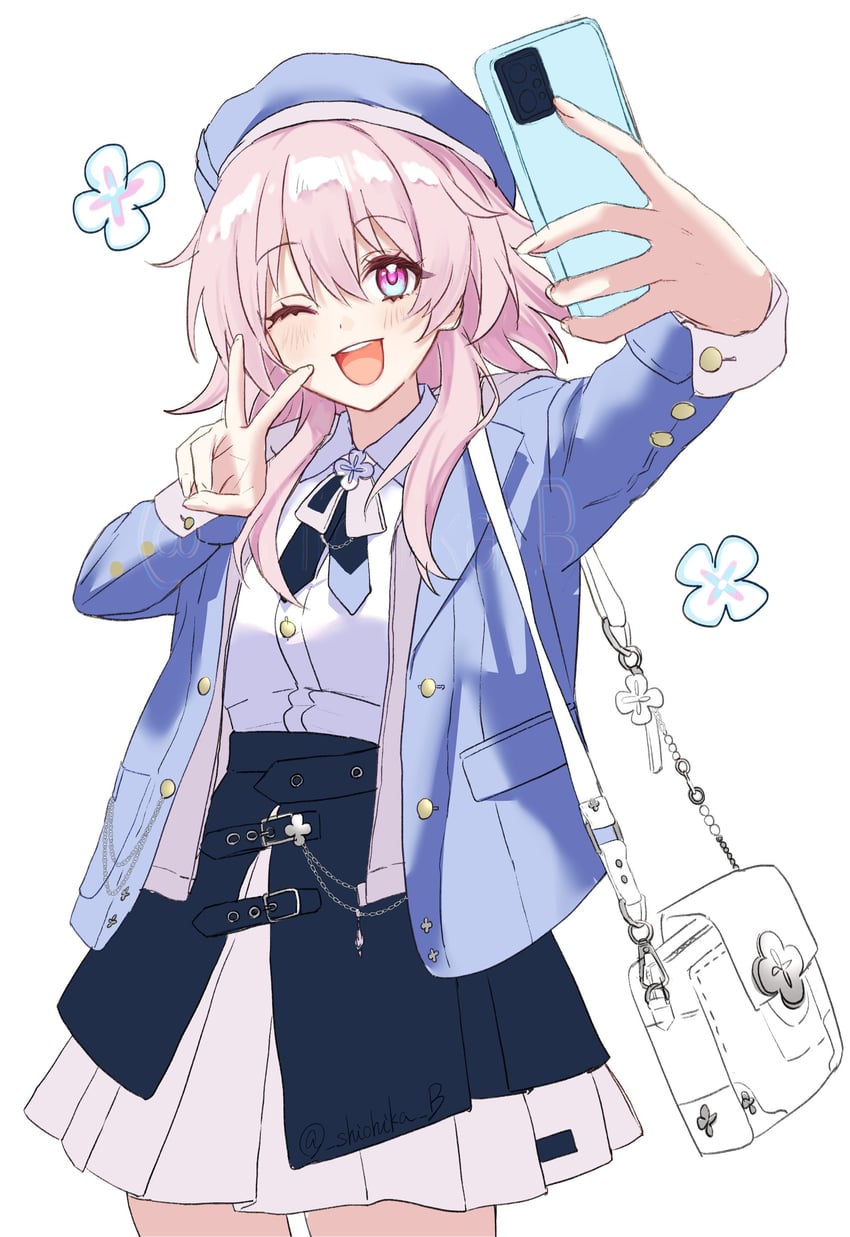 march 7th (honkai and 1 more) drawn by shichika_b