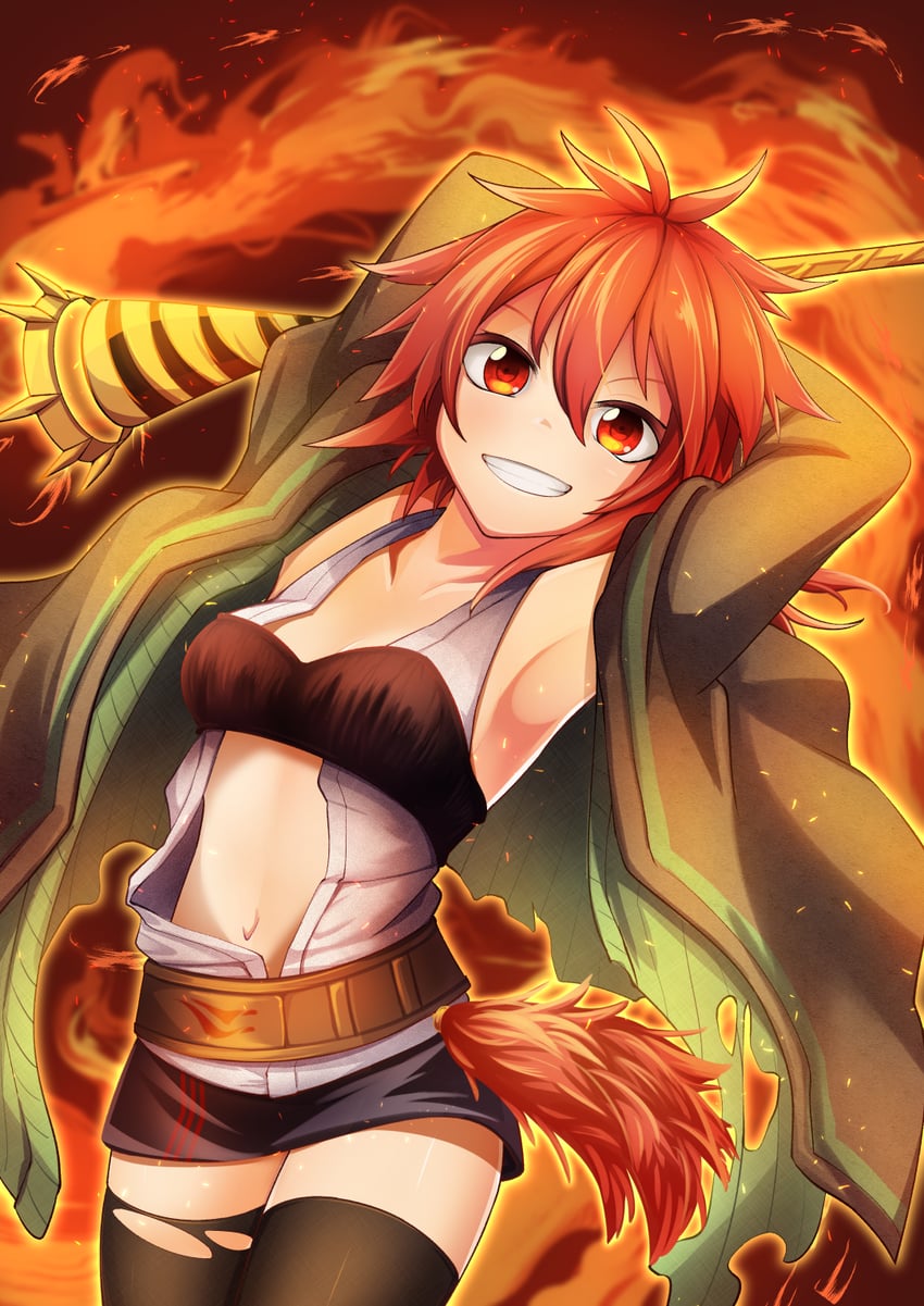 hiita and hiita the fire charmer (yu-gi-oh!) drawn by ashiroku_(miracle_hinacle)