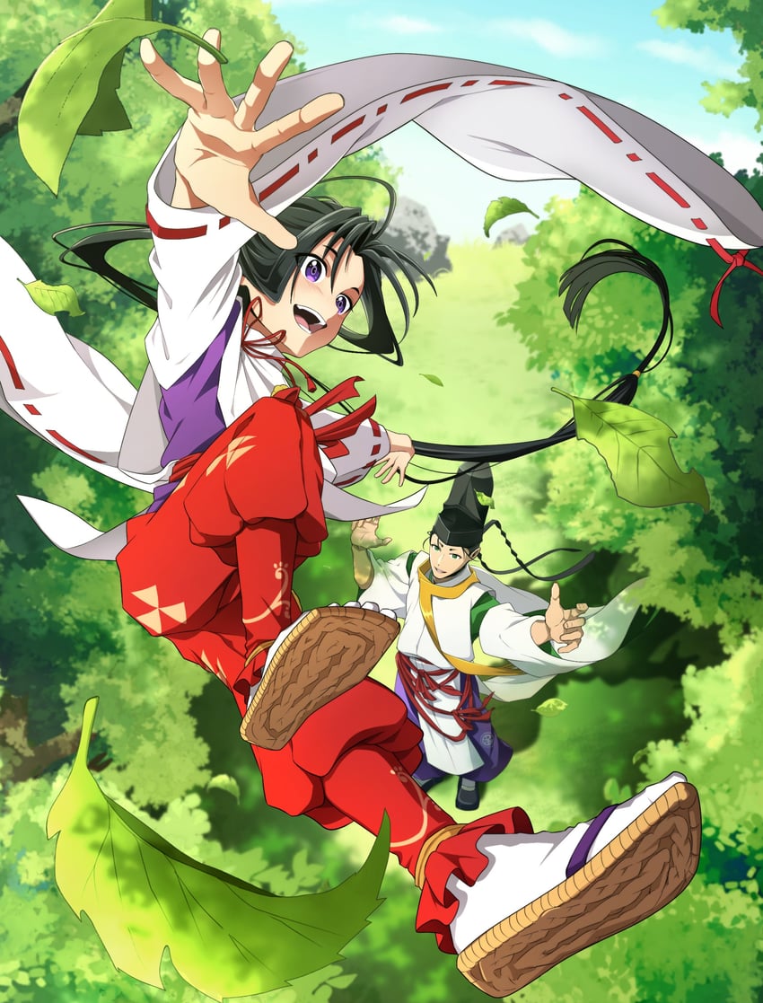 houjou tokiyuki and suwa yorishige (nige jouzu no wakagimi) drawn by morita_yuu
