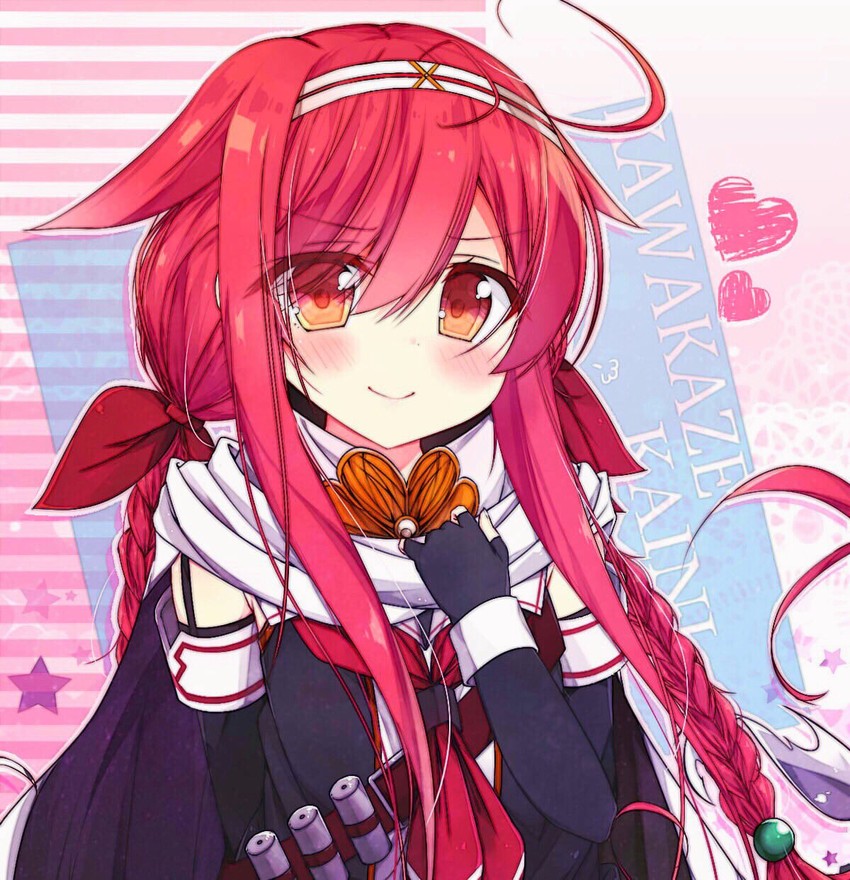 kawakaze and kawakaze kai ni (kantai collection) drawn by rouka_(akatyann)