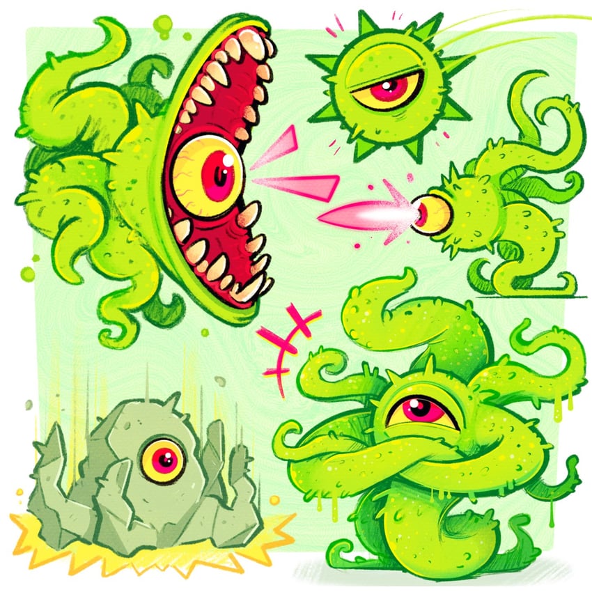 shuma gorath (marvel and 2 more) drawn by mostlyghostly
