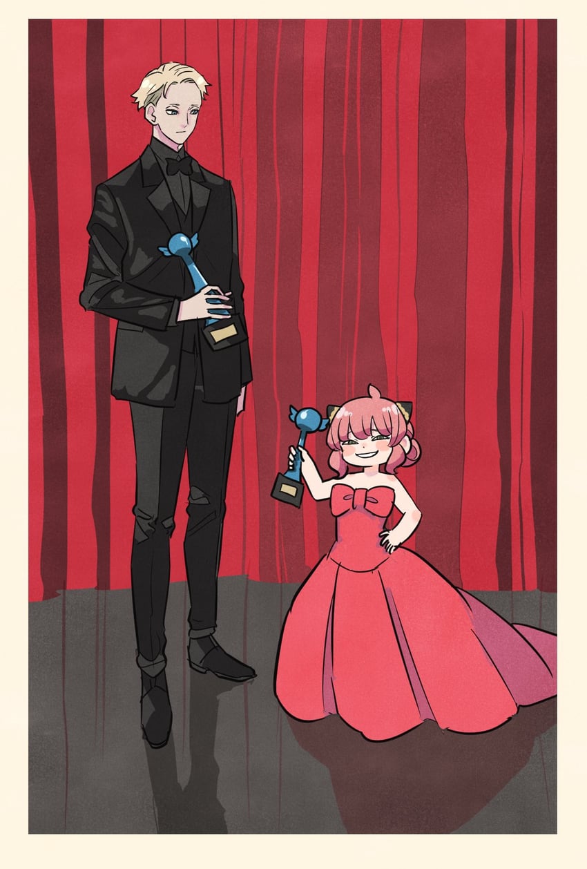 anya and twilight (spy x family) drawn by takeuchi_ryousuke