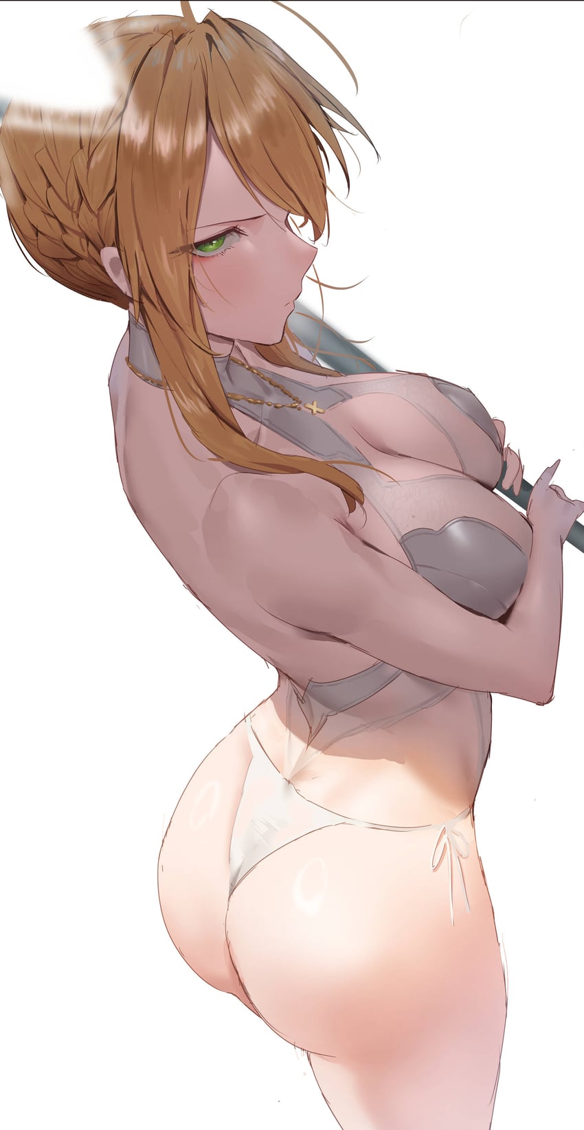 artoria pendragon (fate and 1 more) drawn by rororo