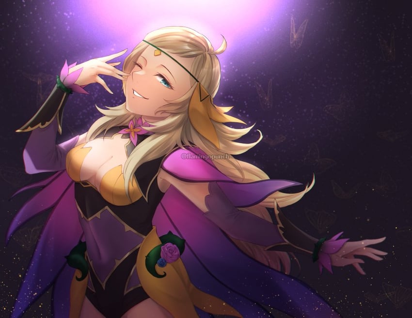 ophelia (fire emblem and 2 more) drawn by flamingo_(eme324)
