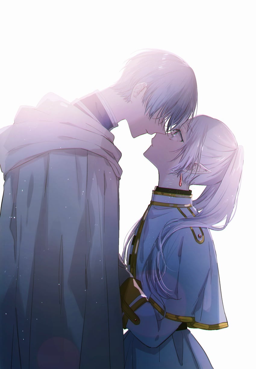 frieren and himmel (sousou no frieren) drawn by yoichi_hnkn