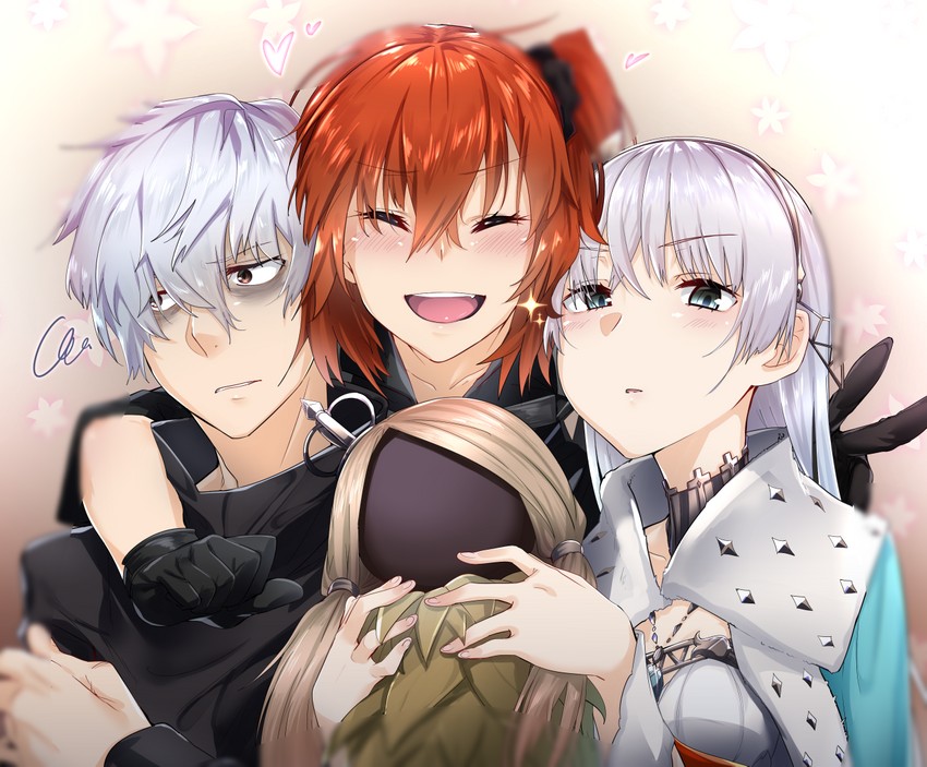 fujimaru ritsuka, anastasia, viy, and kadoc zemlupus (fate and 1 more) drawn by uno_ryoku