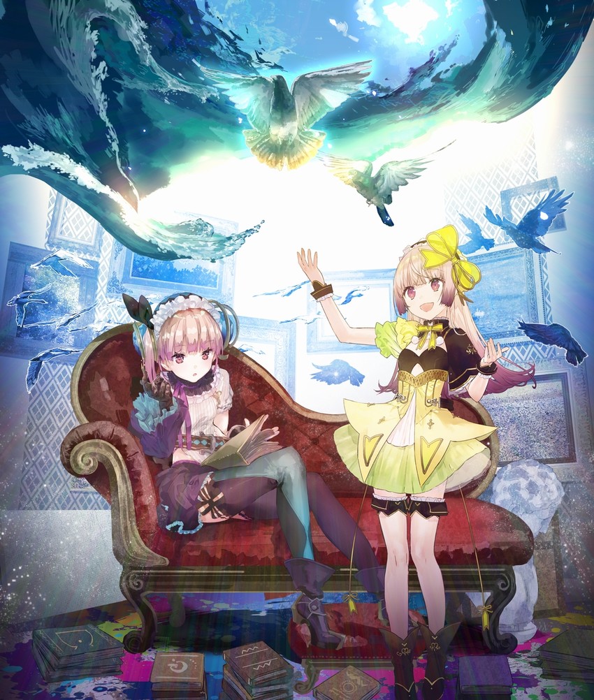 suelle malen and lydie malen (atelier and 1 more) drawn by yuugen