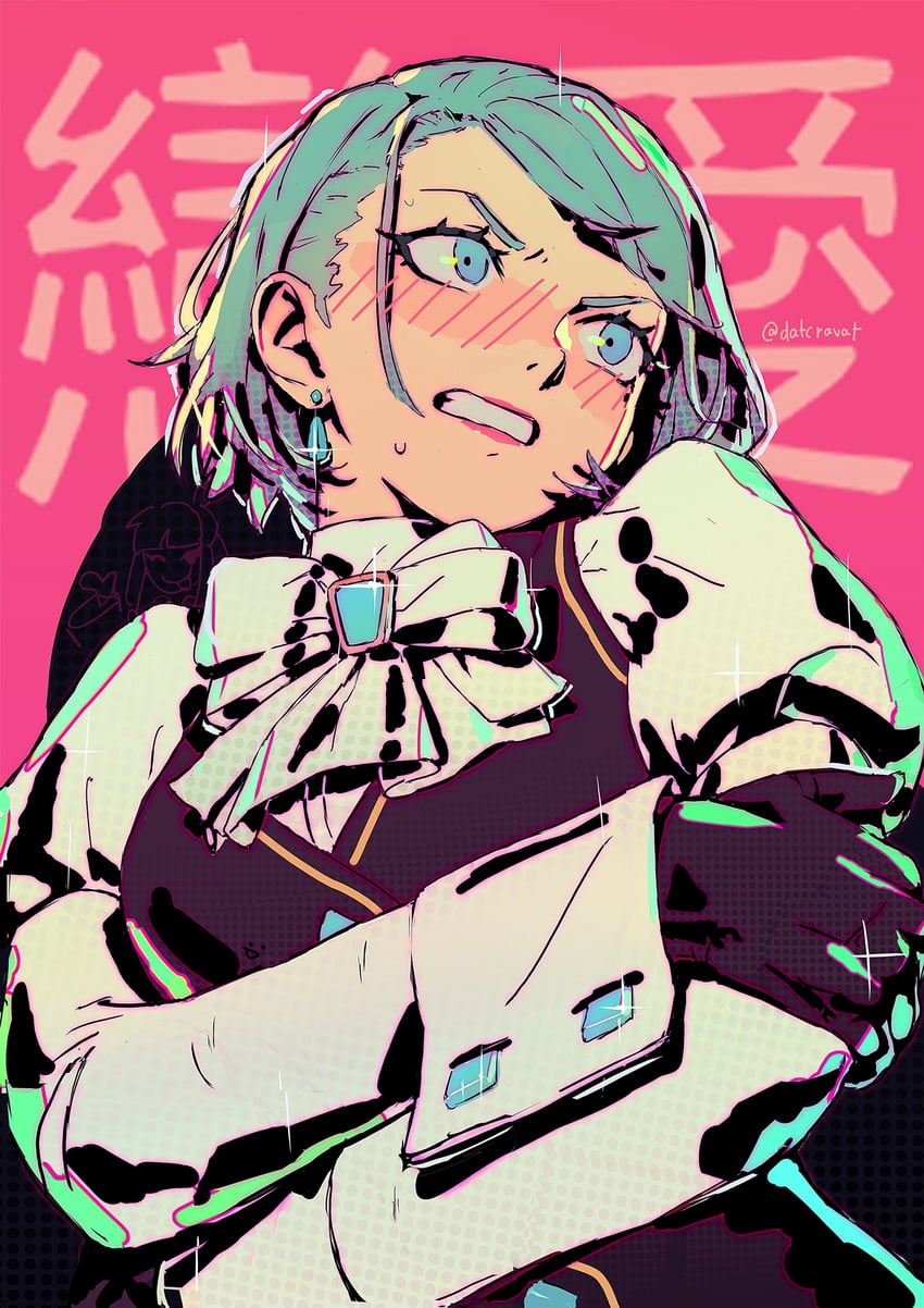 maya fey and franziska von karma (ace attorney) drawn by datcravat