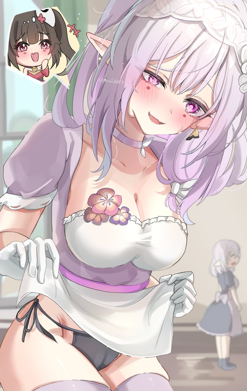 sparkle and castorice (honkai and 1 more) drawn by chuuna_(unagiunazy)