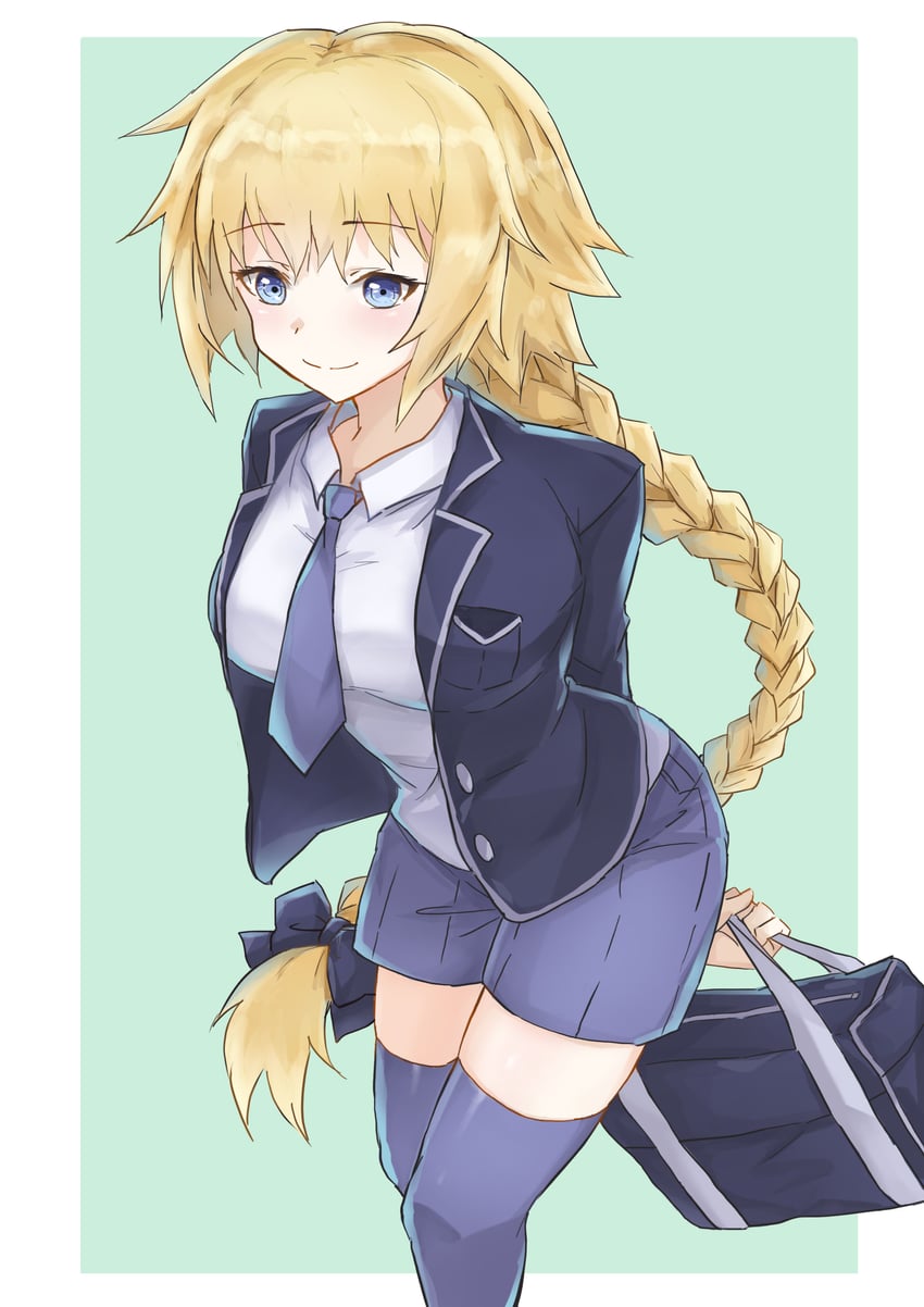 jeanne d'arc (fate and 1 more) drawn by xaio_b