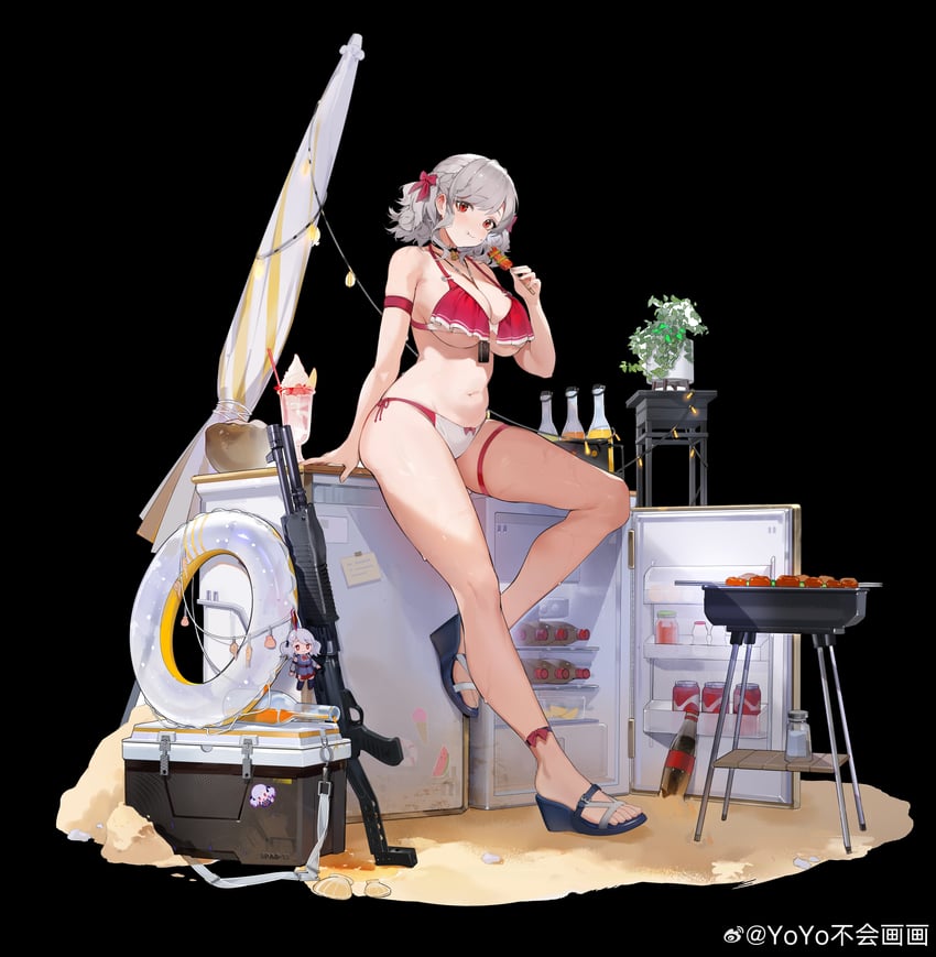 spas-12 and sabrina (girls' frontline and 1 more) drawn by yoyo_(550098)