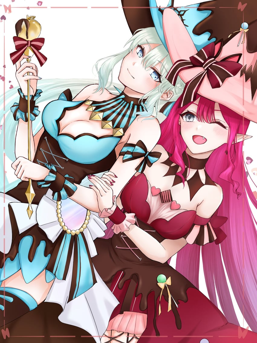 baobhan sith and morgan le fay (fate and 1 more) drawn by kawairuka_ko