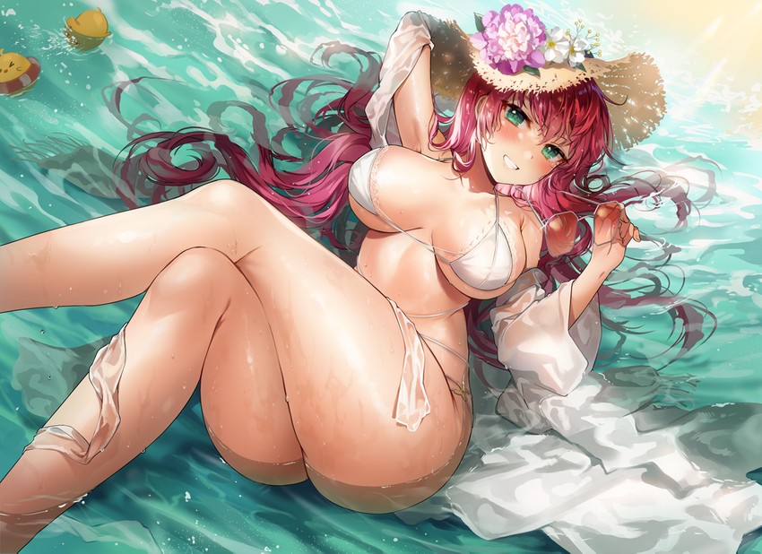 manjuu and surcouf (azur lane and 1 more) drawn by gijang
