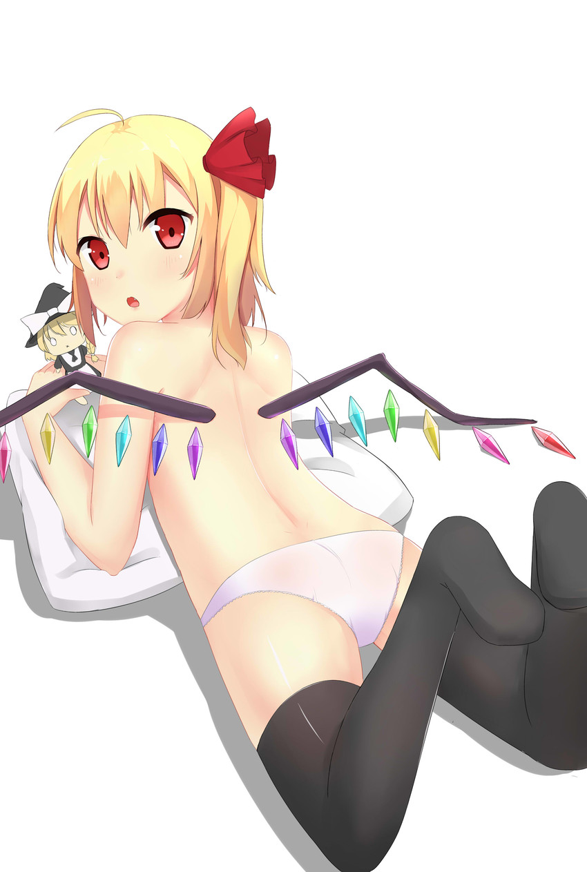 kirisame marisa and flandre scarlet (touhou) drawn by kirisame_koiiro