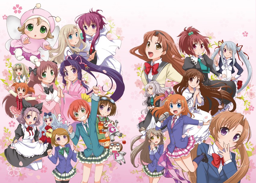 minami kotori, kosaka honoka, hoshizora rin, koizumi hanayo, aoi nagisa, and 11 more (love live! and 5 more) drawn by midoya_(icecandy)