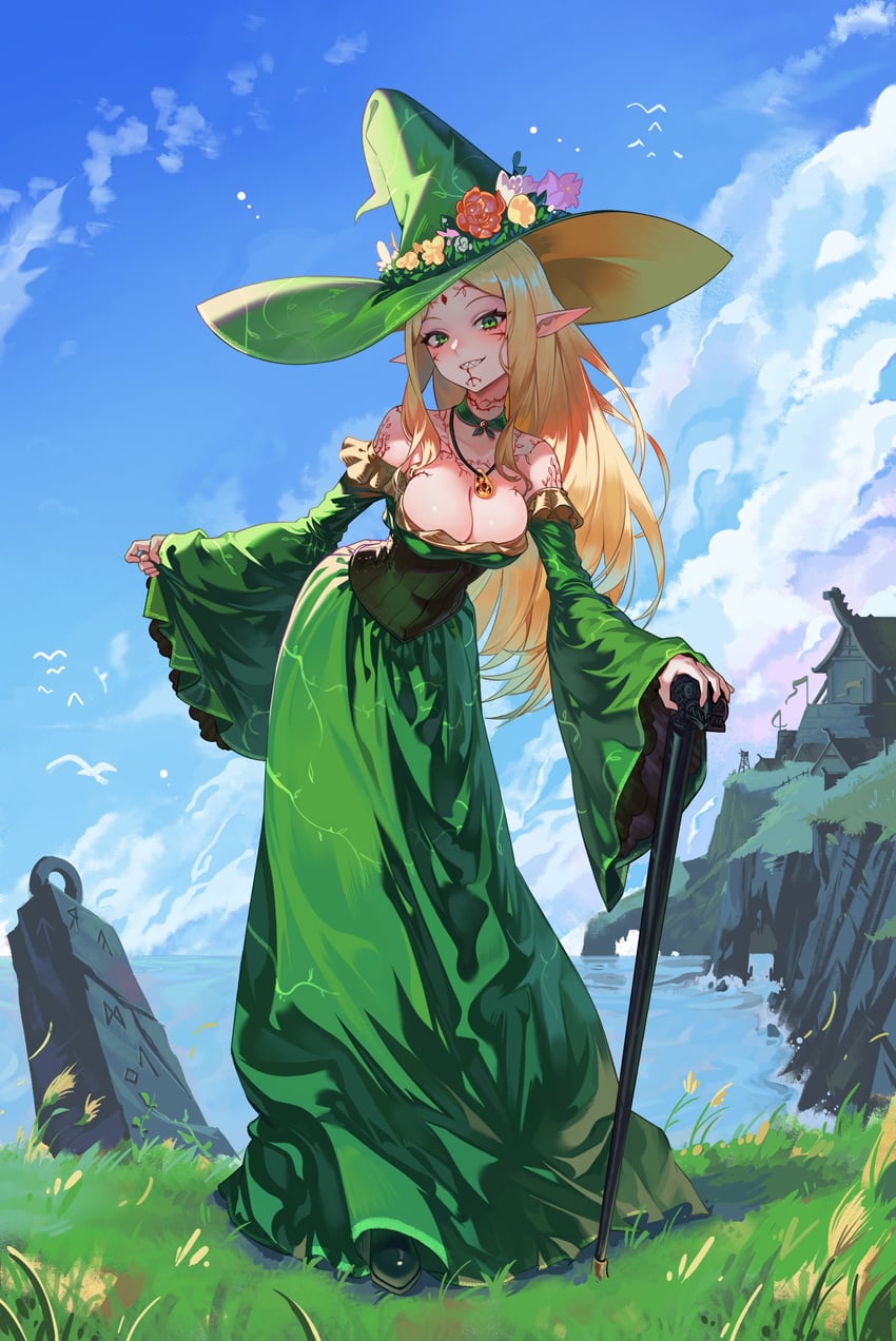 frau trude (original and 1 more) drawn by gemi_ningen