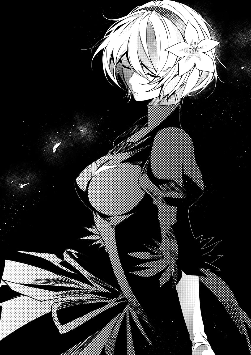 2b (nier and 1 more) drawn by illust_mi