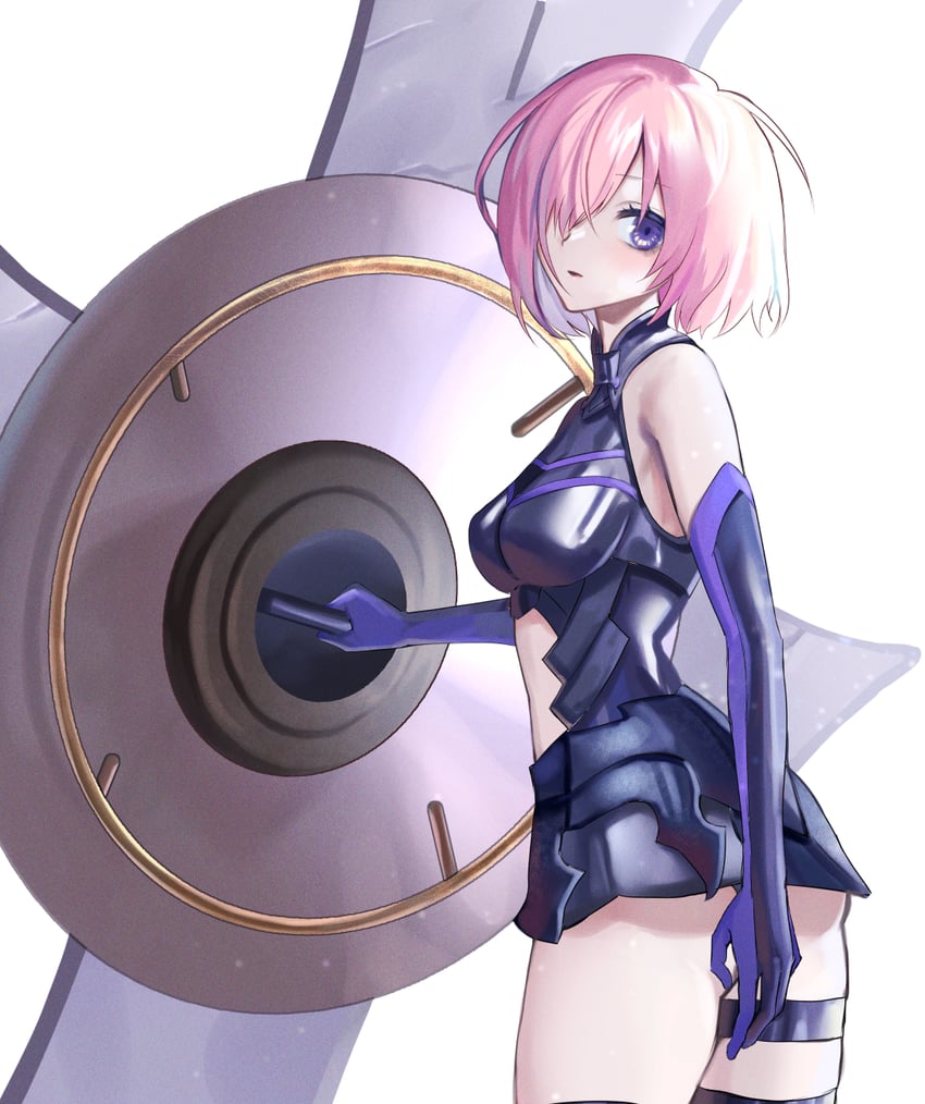 mash kyrielight (fate and 1 more) drawn by dokudokku