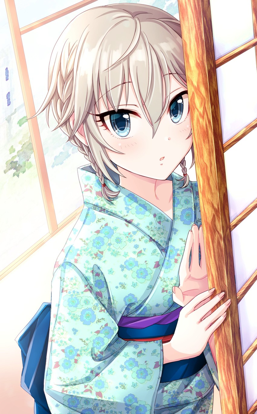 anastasia (idolmaster and 2 more) drawn by popon_ta