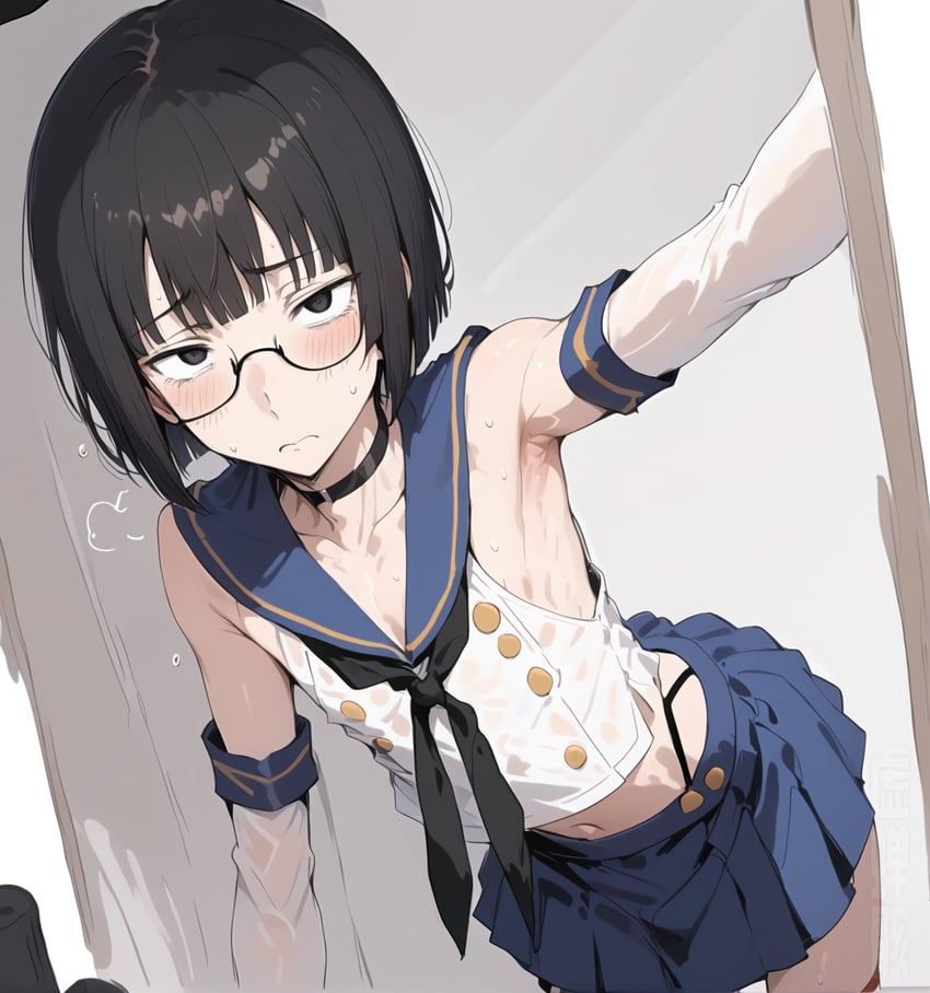 shimakaze (original and 1 more) drawn by mukurout