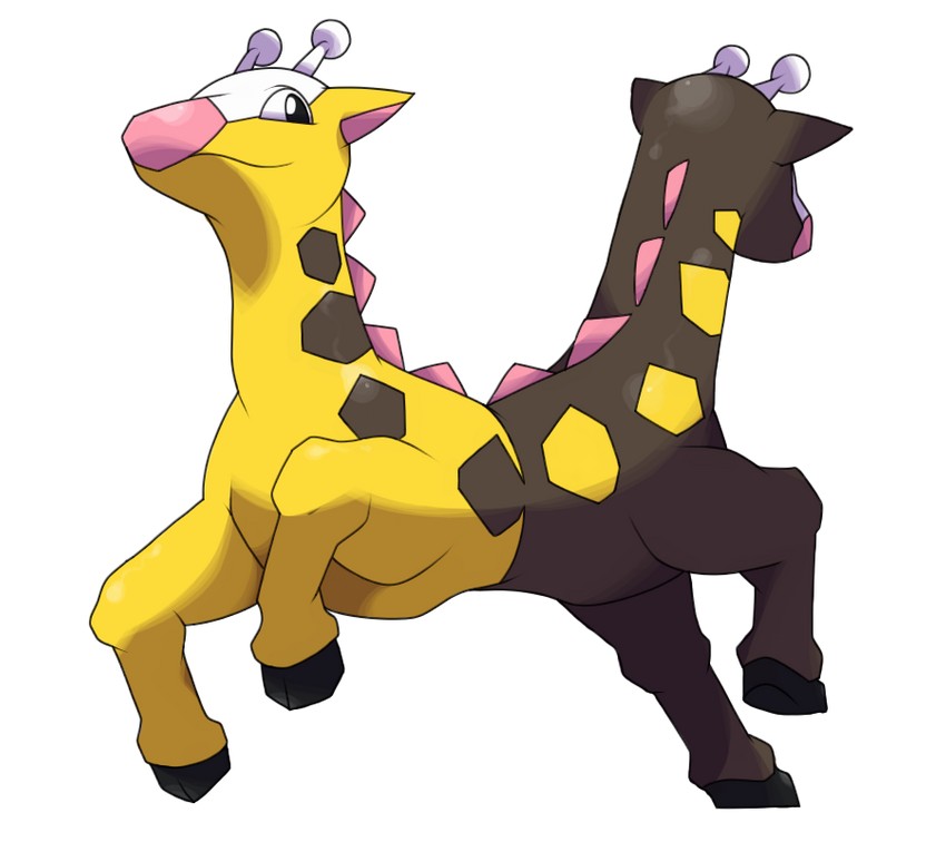girafarig (pokemon and 1 more) drawn by th07