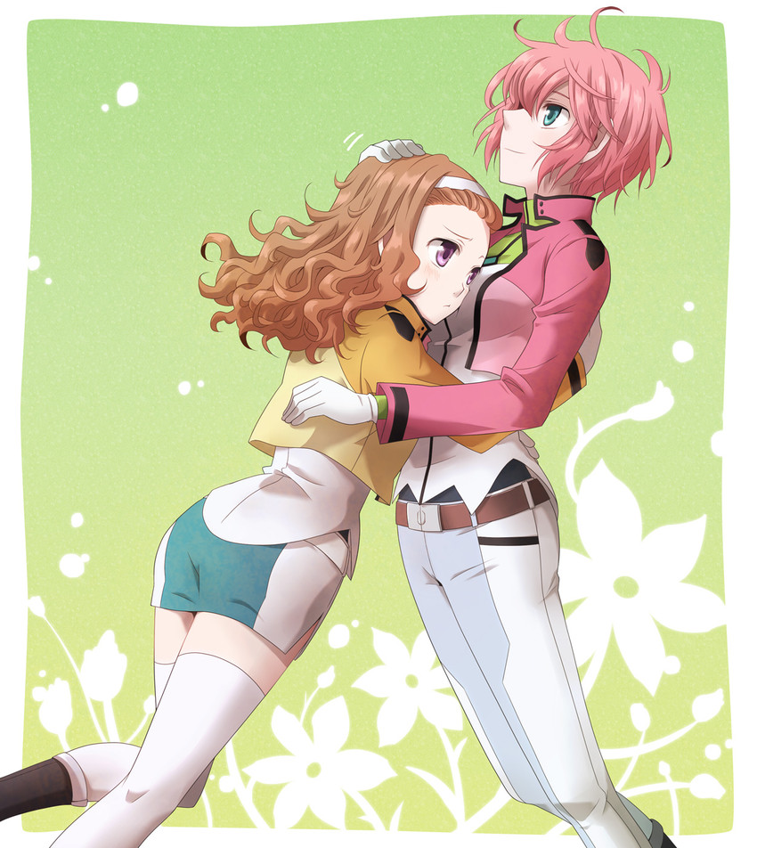 feldt grace and mileina vashti (gundam and 2 more) drawn by snowchild