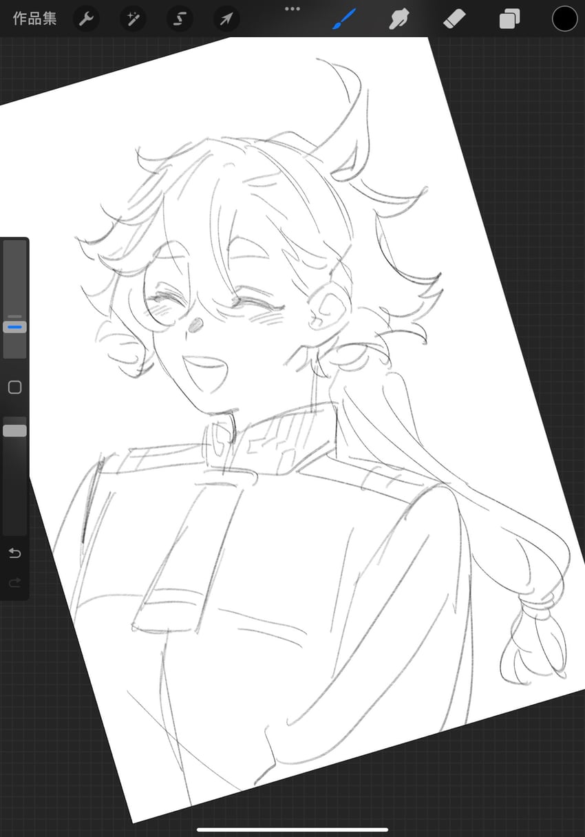 suletta mercury (gundam and 1 more) drawn by elan_ouo